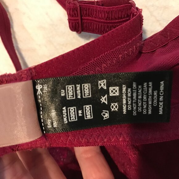 Panache Envy Balconette Bra in Orchid 32DD UK - Picture 5 of 6